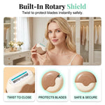Portable Triple-Blade Shaver
