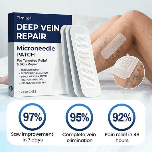 Deep Vein Repair Microneedle Patch
