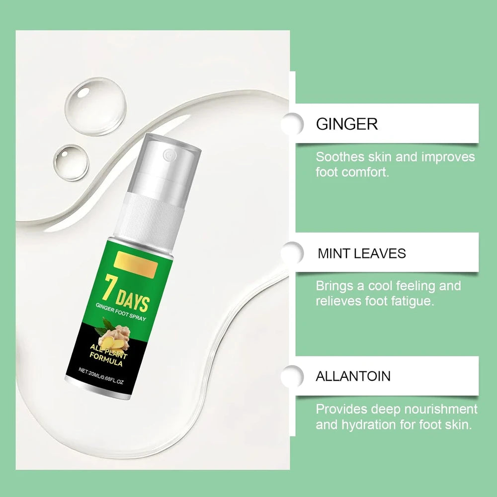 Ginger Nourishing Foot Spray