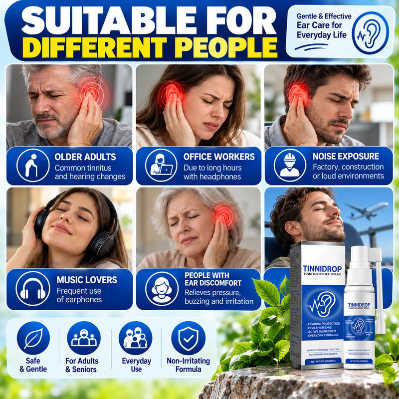 Tinnitus Relief Spray for Ringing Ears