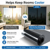 Black One-Way Mirror Privacy Window Film