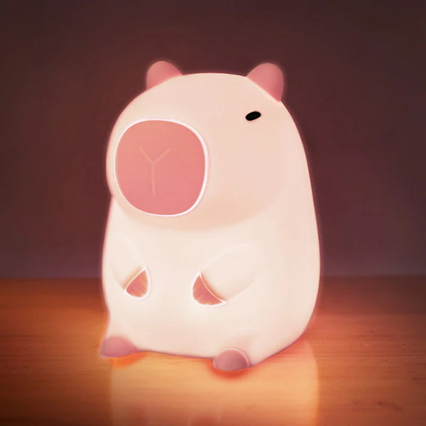 Capybara Squishy Night Light - Perfect Gift