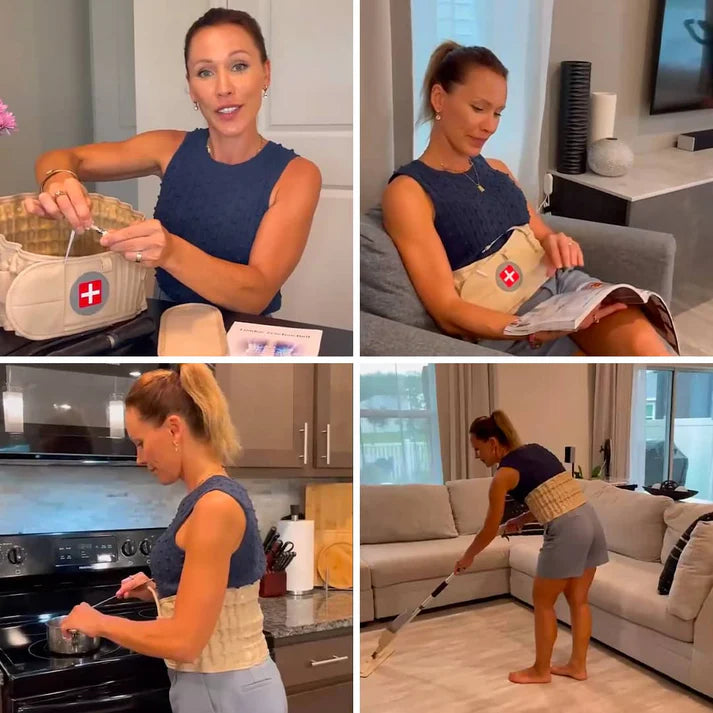Inflatable Belt - 15 minutes a day to a pain-free life