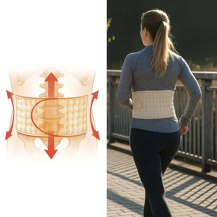Inflatable Belt - 15 minutes a day to a pain-free life