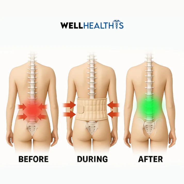 Inflatable Belt - 15 minutes a day to a pain-free life