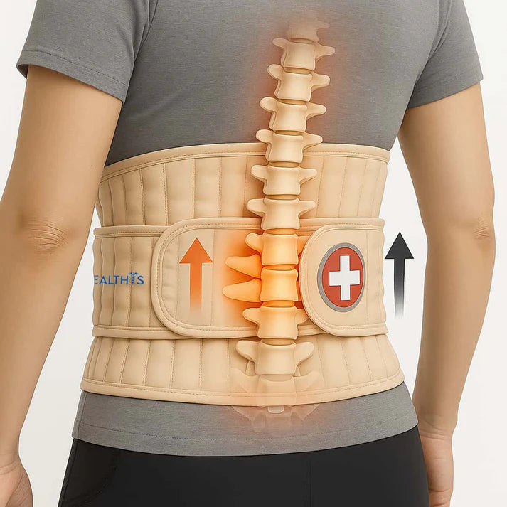 Inflatable Belt - 15 minutes a day to a pain-free life