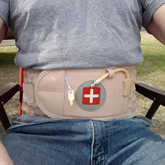 Inflatable Belt - 15 minutes a day to a pain-free life