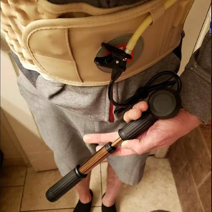 Inflatable Belt - 15 minutes a day to a pain-free life