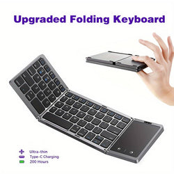 Ultra Thin Wireless Foldable Keyboard