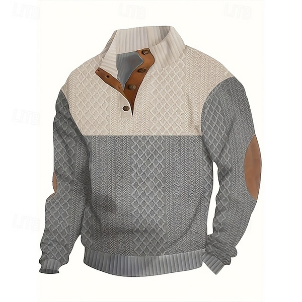 TRAIL Neck Sweatshirt Pullover