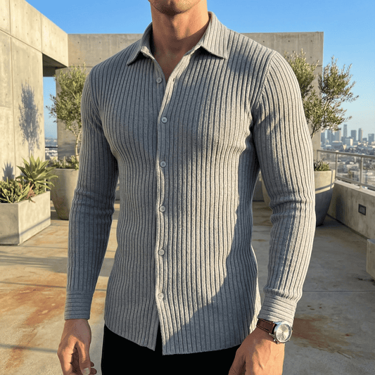 Rib Knit Shirt