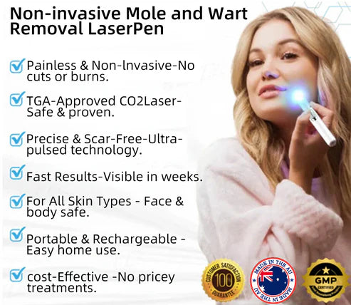 Non-Invasive Mole and Wart Removal Laser Pen