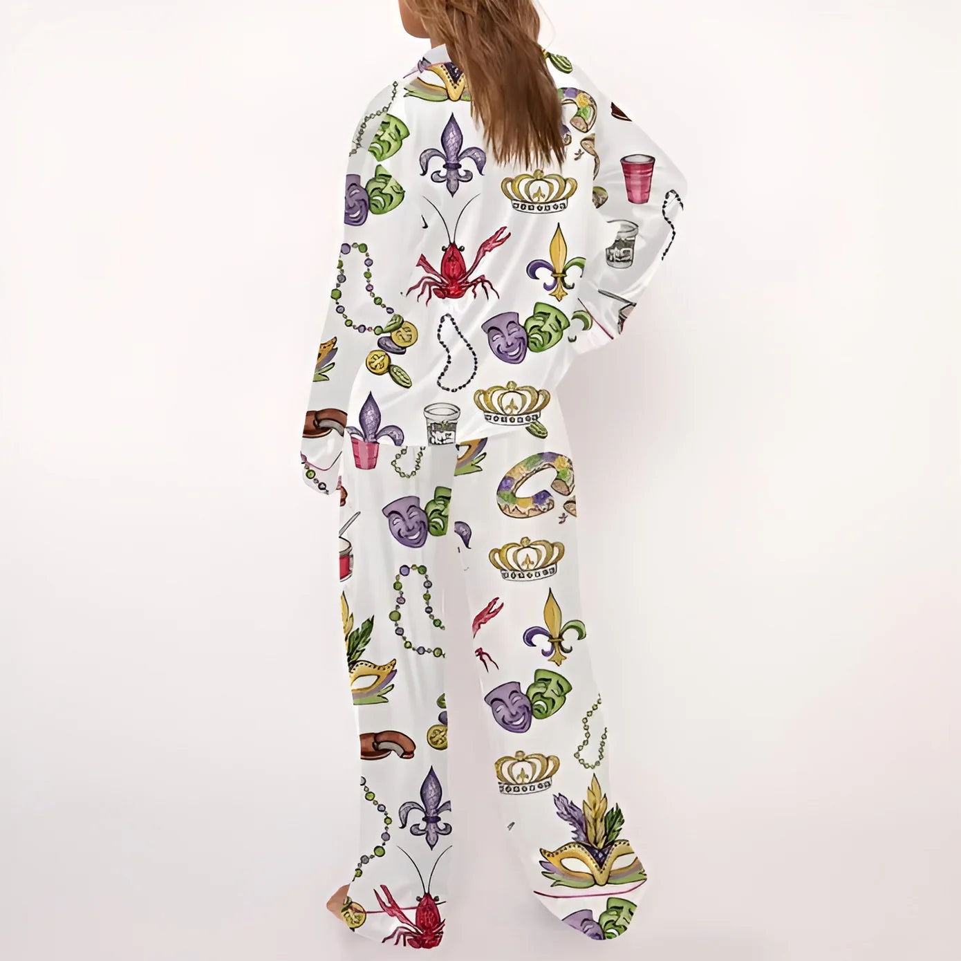 Mardi Gras Sleepwear Set