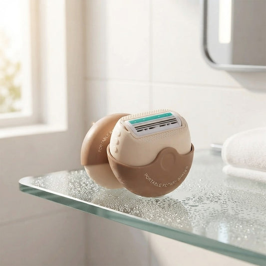Portable Triple-Blade Shaver