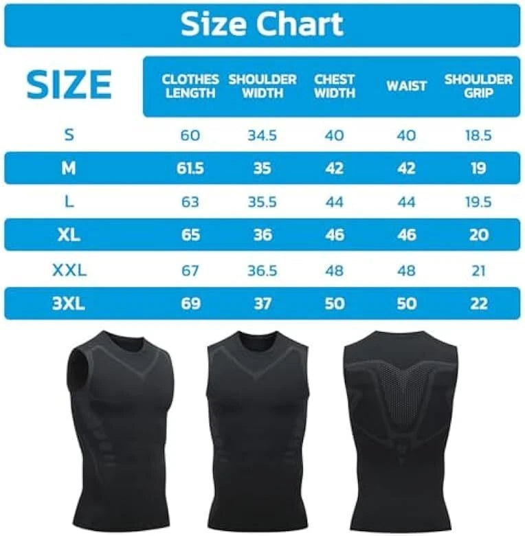 Men's Ionic Shaping Vest Top