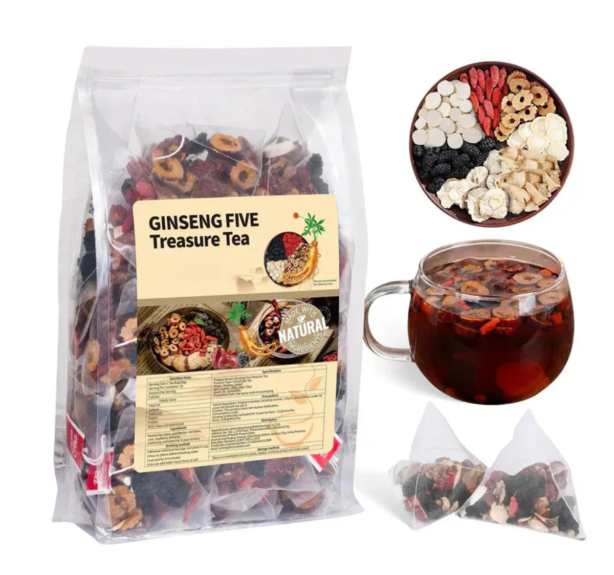 Ginseng & Mulberry Infusion Tea