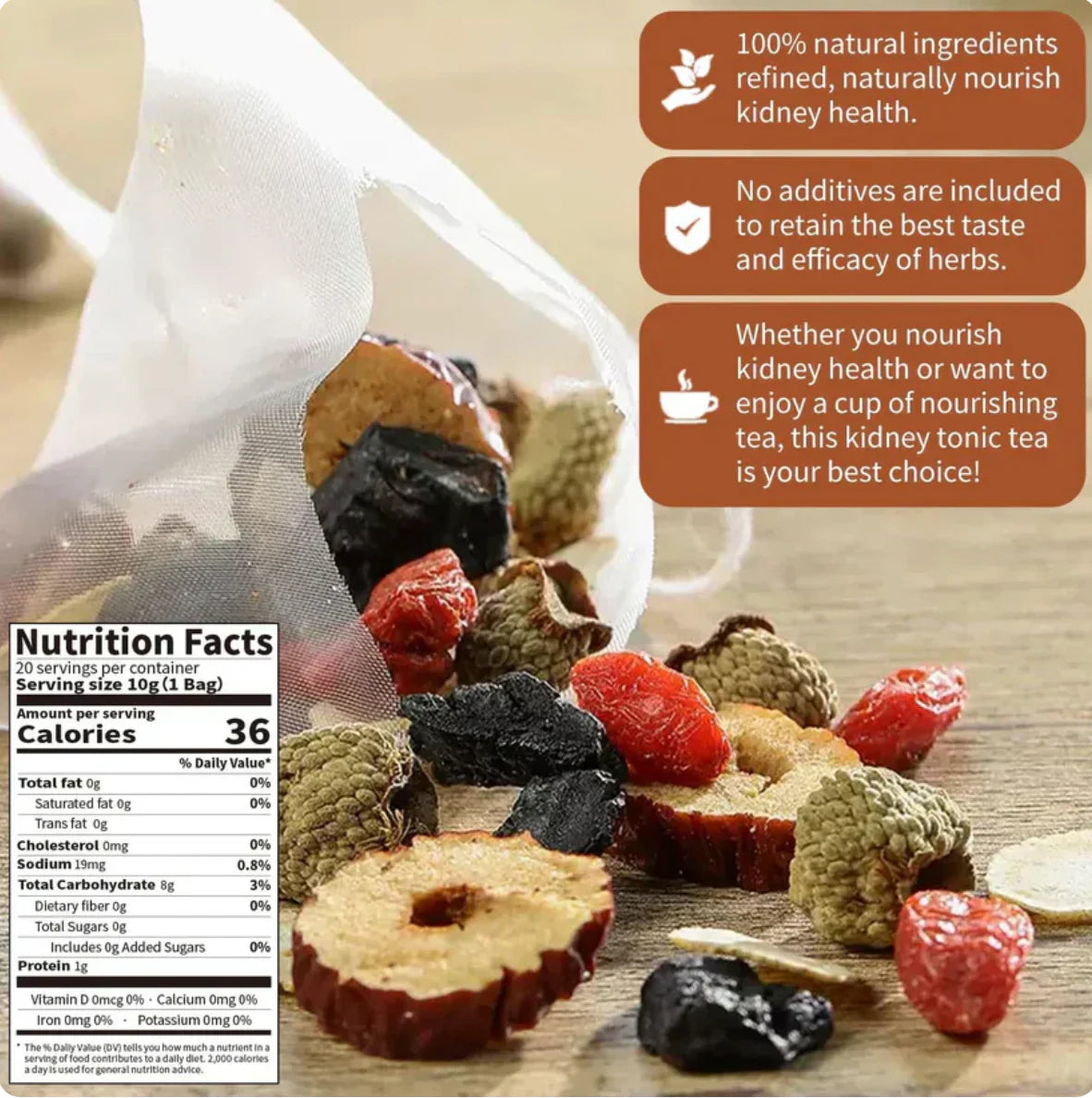 Ginseng & Mulberry Infusion Tea