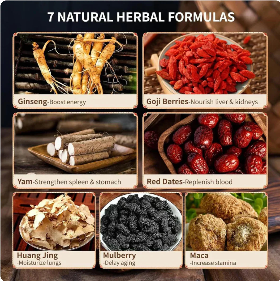 Ginseng & Mulberry Infusion Tea